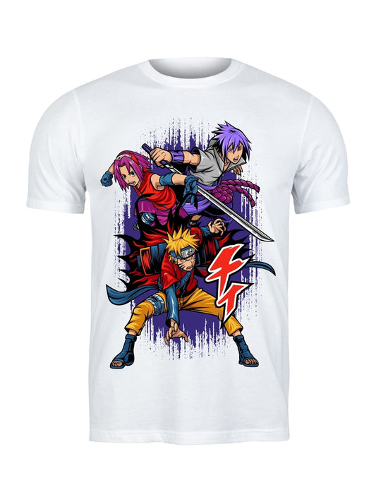 T-shirt Team 7 Combat - Naruto, Sasuke, Sakura