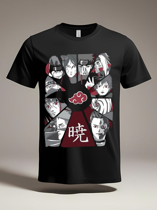 T-shirt Akatsuki - L'Élite de l’Ombre