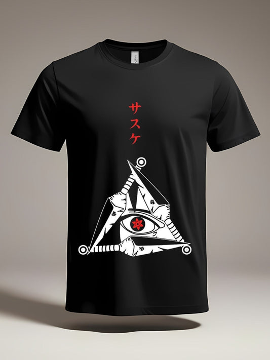 T-shirt Sasuke Illuminé - Œil du Sharingan