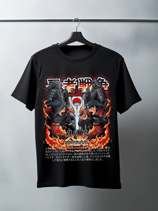 T-shirt Hashirama vs Madara – Bataille des Fondateurs