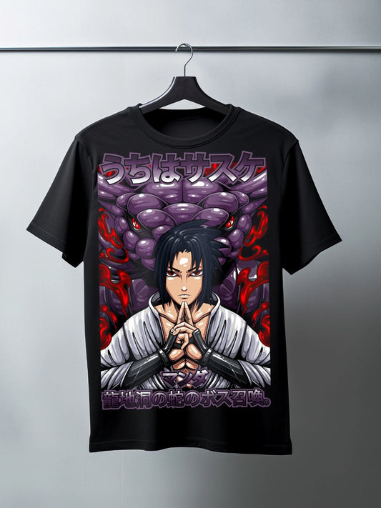 T-shirt Sasuke & Manda – Invocation Serpent
