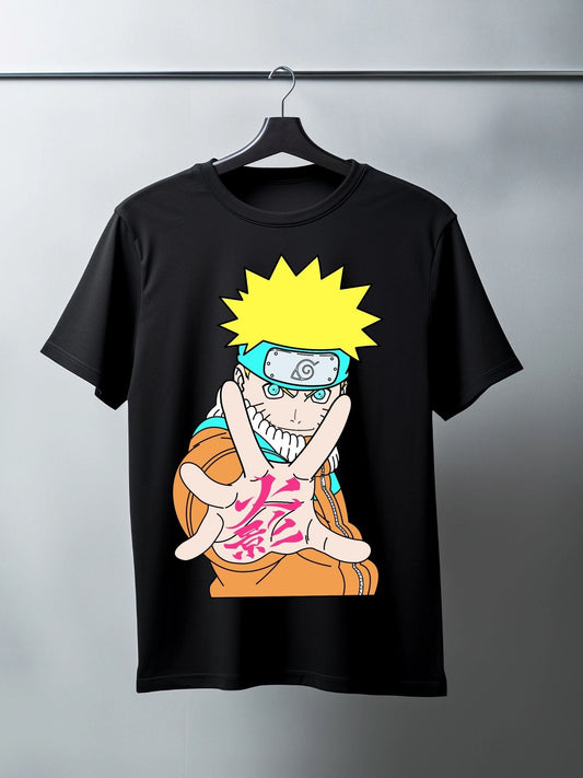 T-shirt Naruto Pop Main - Style Coloré & Dynamique