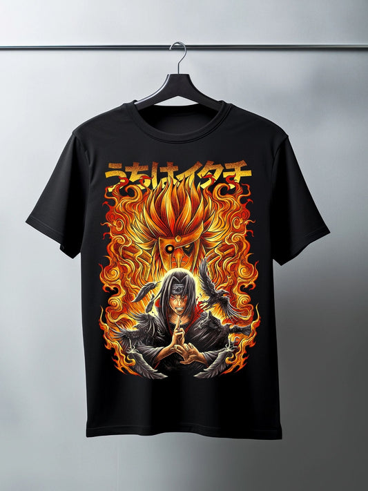T-shirt Itachi Flamme & Susanoo - Uchiha Légendaire